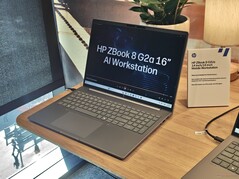 Le HP ZBook 8 G2a 16.