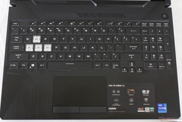 La disposition du clavier a été modifiée par rapport à l'ancienne série FX505