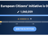 Objectif atteint : Un million de signatures ont été recueillies. (Source de l'image : Stop Killing Games)