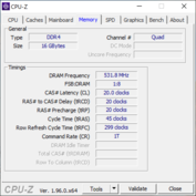 Info système CPU-Z Mémoire