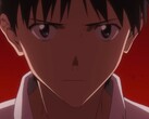 Une capture d'écran de Shinji Ikari tirée de la bande-annonce d'Evangelion 3.01.01 Thrice Upon a Time