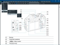 Sumatra PDF Reader 3.5.1 en mode sombre (Source : Own)