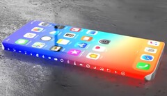 Une vidéo concept populaire réalisée par des fans pour l&#039;iPhone 13 d&#039;Apple présentait un écran enveloppant. (Source de l&#039;image : You Tech)