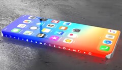 Une vidéo concept populaire réalisée par des fans pour l'iPhone 13 d'Apple présentait un écran enveloppant. (Source de l'image : You Tech)