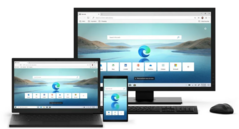 La version Chromium d'Edge de Microsoft devrait remplacer Edge Legacy dans la mise à jour d'avril. (Image : Microsoft)