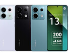 Le Redmi Note 13 Pro dans ses trois couleurs de lancement en Europe. (Source de l'image : Xiaomi)