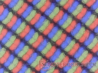 La granulation est minime en raison de la couche mate