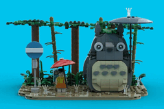Ensemble LEGO Totoro