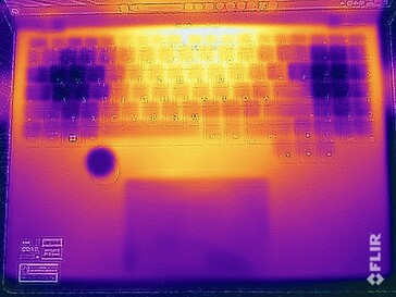 Test de résistance aux températures de surface (en haut)