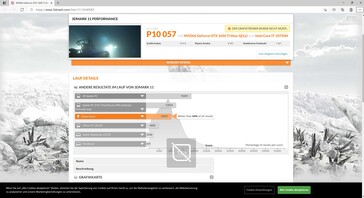 Mode batterie de 3DMark 11