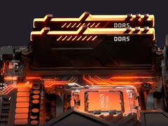 Un rendu promotionnel de la norme de mémoire DDR5 EXPO-UUL d'AMD