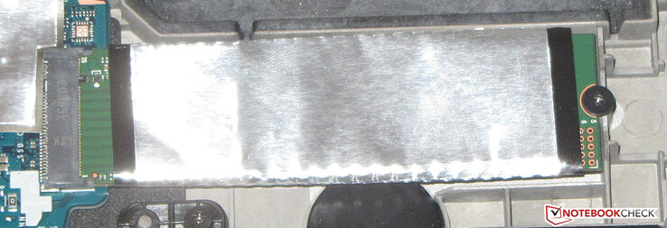 Un SSD NVMe sert de lecteur système.