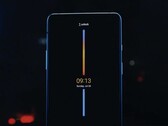 OnePlus taquine l'interface d'affichage toujours active avec une fine ligne de gradient qui court au milieu de l'écran. (Source de l'image : OnePlus)
