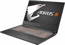 En test : le Gigabyte Aorus 5 KB. Modèle de test fourni par Gigabyte Allemagne.