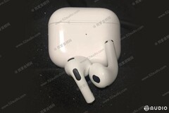 C'est, apparemment, à cela que ressembleront les AirPods 3. (Source de l'image : 52Audio)