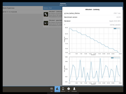 Apple iPad Pro 12.9 - Test de batterie GFXBench : T-Rex OpenGL ES 2.0.