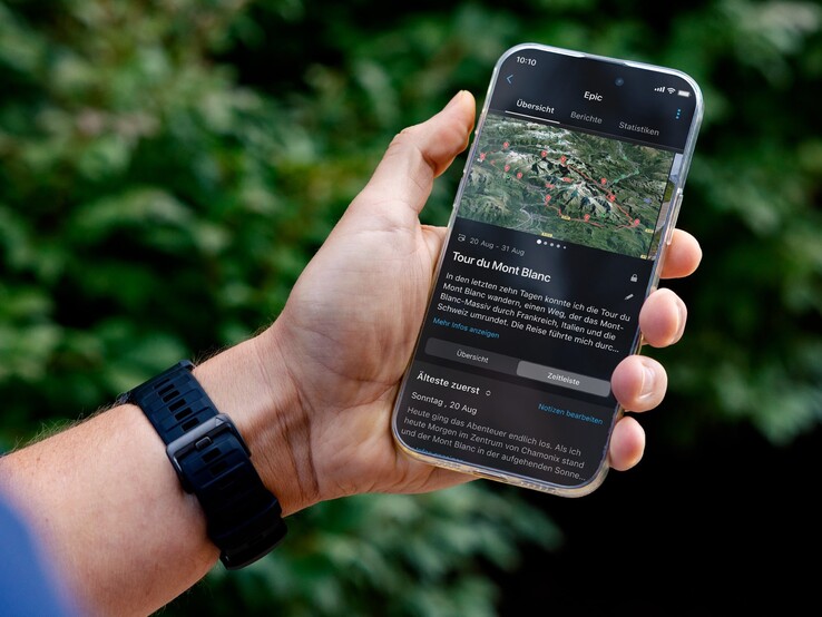 Garmin Epic vous permet de combiner plusieurs activités en un seul parcours.
