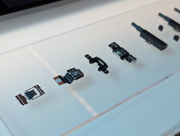Vue éclatée de la conception du câble USB-C magnétique en instance de brevet
