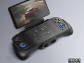 Le Retroid Dual Screen Add-On attaché à un Retroid Pocket 5. (Source de l'image : Retroid)