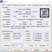 Acer ConceptD 9 Pro - CPU-Z.