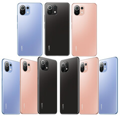 Rendu de presse du Xiaomi Mi 11 Lite, Xiaomi bat Samsung en Europe au T2 2021 (Source : Xiaomi)
