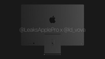 2021 iMac Pro. (Source du rendu réalisé par des fans : @ld_vova)