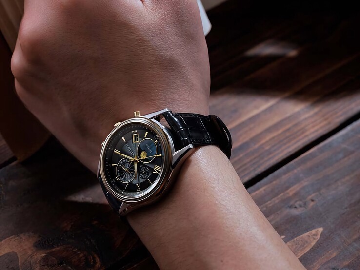 Une personne portant la montre Citizen Exceed Mid-Autumn Moon BY1025-17E