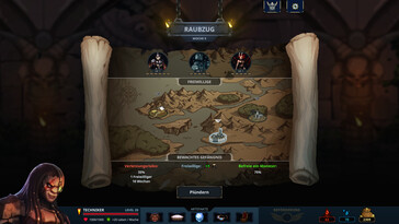 Sur la photo : Capture d'écran du jeu Legend of Keepers : Career of a Dungeon Manager.