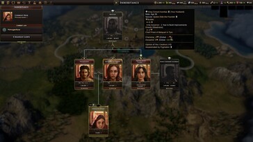 Une image représentant un arbre généalogique de l'Ancien Monde.