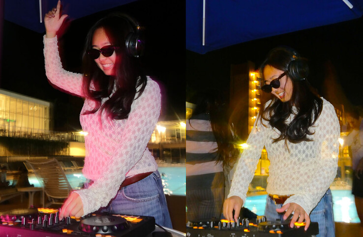 Studio Max 1 utilisé pour le mixage sans fil. (Source de l'image : Notebookcheck)