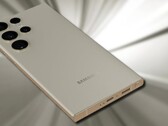 Ce rendu non officiel du concept Samsung Galaxy S23 Ultra montre une influence du design du Note Galaxy. (Image source : TechnizoConcept &amp; Unsplash - édité)