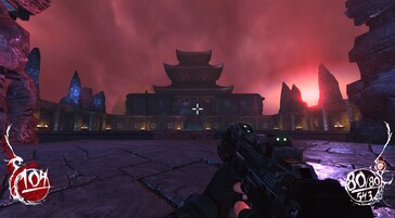 Sur la photo : une capture d'écran du jeu Shadow Warrior.