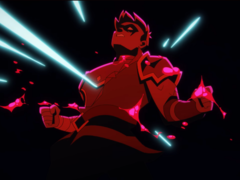 Sworn propose des combats très proches de ceux d'Hadès, à la différence près qu'il est possible de jouer à plusieurs. Sur la photo, une capture d'écran de la bande-annonce du jeu. (Source : PlayStation/YouTube)