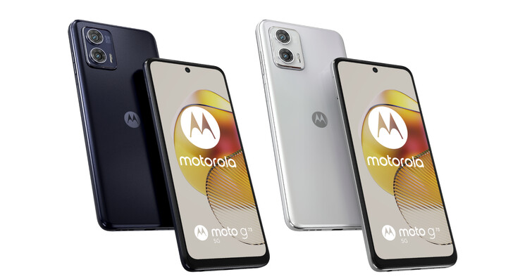 Le Motorola Moto G73. (Image source : Motorola)