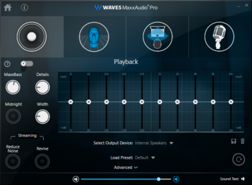 Logiciel WAVES MaxxAudio Pro Logiciel WAVES MaxxAudio Pro