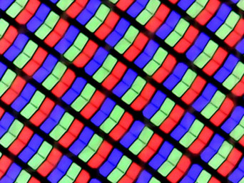 Grille de sous-pixels RGB (166 PPP).