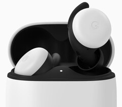 Les Google Pixel Buds souffrent toujours d&#039;un problème de sifflement ou de statique audio. (Source de l&#039;image : Google)