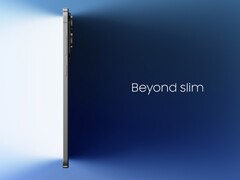 Image promotionnelle pour le Galaxy S25 Edge de Samsung. (Source de l'image : Samsung)