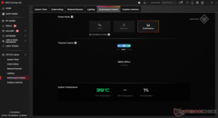 Paramètres de performance de l'Omen Gaming Hub