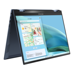 L&#039;Asus Zenbook S 13 Flip OLED dispose d&#039;un écran OLED 2.8K. (Source : Asus)