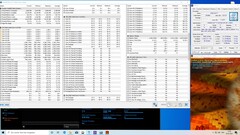 Intel Frost Canyon i7 - Stress test : FurMark seul.