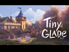 Tiny Glade permet aux joueurs de construire librement des bâtiments médiévaux et est récompensé par 96 % d'évaluations positives sur Steam. (Source de l'image : Pounce Light)