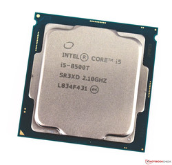 En test : l'Intel Core i5-8500T de bureau. Modèle de test aimablement fourni par caseking.de.