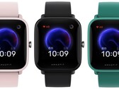 Le Huami Amazfit Pop existe en rose, noir et turquoise. (Source de l'image : Huami - édité)