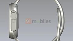 S'agit-il de la Apple Watch Pro ? (Source : 91Mobiles) 
