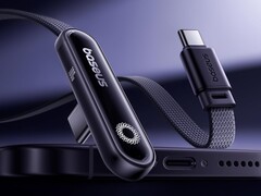 Baseus a apporté un nouveau câble USB-C coudé en Europe. (Source de l'image : Baseus)