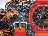 Les montres de collaboration Galápagos x G-Shock de Casio (GA-B2100DF-4A sur la photo) arrivent au Royaume-Uni. (Source de l'image : Casio)