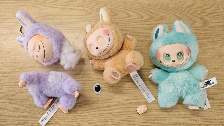 Plus de 200 fausses poupées Labubu ont été saisies par l'Office of Fair Trading sur l'île de Man (Image source : bbc.co.uk)