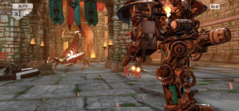 Warhammer 40 000 : Freeblade sur l'iPhone X.