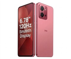 Le HMD Crest 2 Pro en rose/pêche.